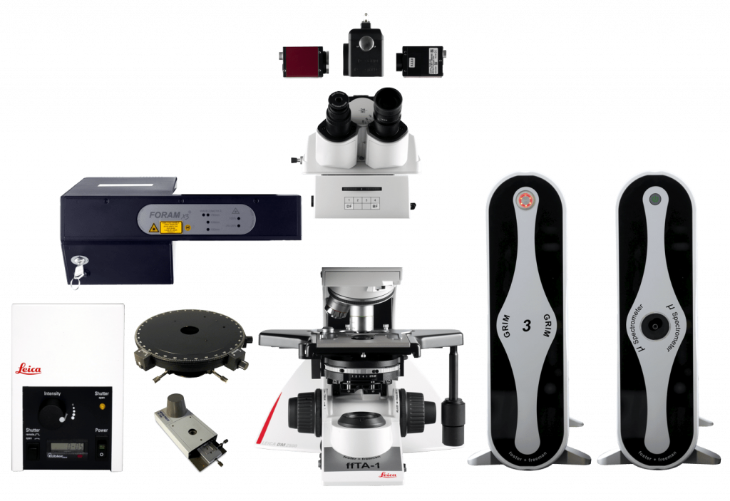 The ffTA is a powerful and flexible multi-functional system that provides the crime laboratory with a range of analytical facilities on a single microscope operated through a single PC. 